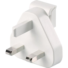 Load image into Gallery viewer, Angled view of the UK Power Plug adapter.