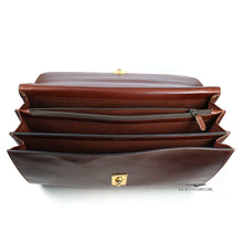 Load image into Gallery viewer, Goldpfeil Leather Flap Brief