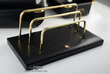 Load image into Gallery viewer, Goldpfeil Leather Letter Tray, Memo Tray & Letter Holder