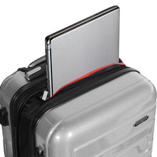 Load image into Gallery viewer, Olympia Nema 22" Expandable 2-Tone Polycarbonate Carry-On Spinner Suitcase
