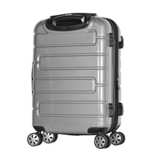 Load image into Gallery viewer, Olympia Nema 30" Expandable 2-Tone Polycarbonate Spinner Suitcase