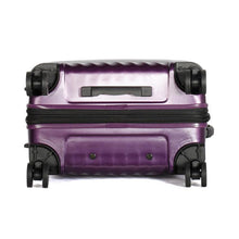 Load image into Gallery viewer, Olympia Matrix Polycarbonate 21" Exp Carry-On Spinner Luggage