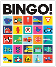 Load image into Gallery viewer, Front view of a Bingo Card.