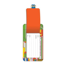 Load image into Gallery viewer, Frank Lloyd Wright Saguaro Forms & Cactus Flowers Luggage Tag