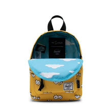Load image into Gallery viewer, Herschel Supply Classic Backpack Mini Simpsons - Lisa Simpson - Front angle opened