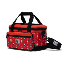 Load image into Gallery viewer, Herschel Supply Pop Quiz Cooler 12 Pack Insulated - Simpsons Duff -  Angled View