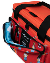 Load image into Gallery viewer, Herschel Supply Pop Quiz Cooler 12 Pack Insulated - Simpsons Duff -  Front Compartment Close Up