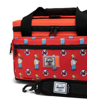 Load image into Gallery viewer, Herschel Supply Pop Quiz Cooler 12 Pack Insulated - Simpsons Duff -   Strap Close Up
