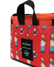 Load image into Gallery viewer, Herschel Supply Pop Quiz Cooler 12 Pack Insulated - Simpsons Duff -  Front Close Up