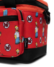 Load image into Gallery viewer, Herschel Supply Pop Quiz Cooler 12 Pack Insulated - Simpsons Duff -  Side Close Up