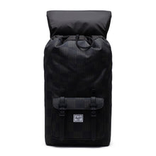Load image into Gallery viewer, Herschel Supply Co. Little America Backpack - Black Checkered Textile