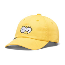 Load image into Gallery viewer, Herschel Supply Co. Sylas Cap - The Simpsons - Lisa Simpson - Yellow Cap - Angled View