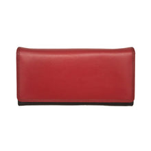 Load image into Gallery viewer, ILI New York Large Flap Over Wallet with RFID Blocking Lining