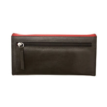 Load image into Gallery viewer, ILI New York Large Flap Over Wallet with RFID Blocking Lining
