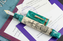 Load image into Gallery viewer, Krone HMS Victory Gold & Silver Limited Edition Fountain Pen Set