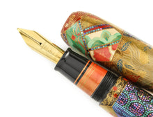 Load image into Gallery viewer, DANITRIO Yokozuna Sarasa Maki-e Raden Fountain Pen YOK-2