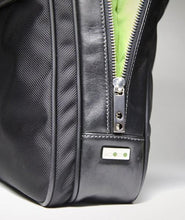 Load image into Gallery viewer, Knomo Stanley Nylon Twill Brief with Leather Trim