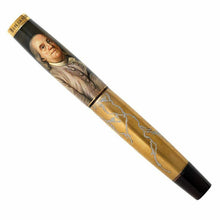 Load image into Gallery viewer, Back view of the fountain pen on a white background.