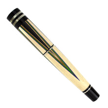 Load image into Gallery viewer, Back view of the fountain pen with the cap on.