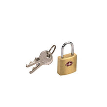 Load image into Gallery viewer, A lock with two keys on a white background.