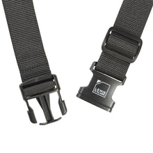 Load image into Gallery viewer, Close up to the side-release buckle on a white background.