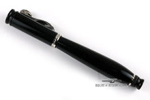 Load image into Gallery viewer, Loiminchay Jr. Qian Long Black Fountain Pen w/ Sterling Silver Clip