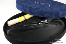 Load image into Gallery viewer, Loiminchay Jr. Qian Long Black Fountain Pen w/ Sterling Silver Clip