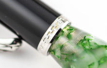 Load image into Gallery viewer, Loiminchay Jr. Qian Long Specialle Rollerball Pen w/ Sterling Silver Clip