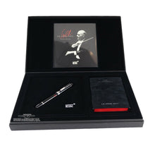 Load image into Gallery viewer, The fountain pen arranged in the presentation box with the included items on a white background.