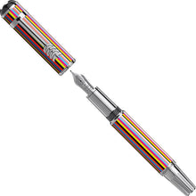 Load image into Gallery viewer, The fountain Pen with the cap set above it on a white background.