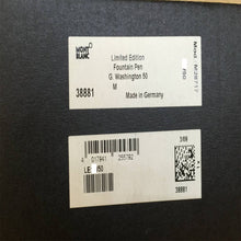 Load image into Gallery viewer, Montblanc Signatures For Freedom George Washington Limited Edition | Fountain Pen