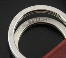 Load image into Gallery viewer, Montblanc Leather Key Fob 2-Split Key Ring - Display Model