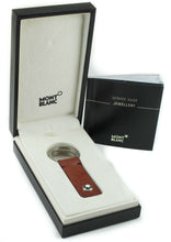 Load image into Gallery viewer, Montblanc Leather Key Fob 2-Split Key Ring - Display Model