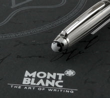 Load image into Gallery viewer, Montblanc Solitaire Doue Black and White Fountain Pen Top of Cap