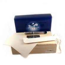 Load image into Gallery viewer, The rollerball pen arranged with the presentation box, leather sleeve, polishing cloth, and outer box.