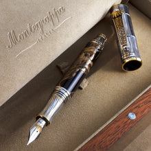 Load image into Gallery viewer, The fountain pen arranged with the cap in the presentation box.
