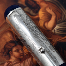 Load image into Gallery viewer, Montegrappa Vatican 2000 Papal Pen Special Limited Ed. Silver Fountain Pen