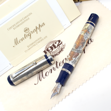 Load image into Gallery viewer, Montegrappa Vatican 2000 Papal Pen Special Limited Ed. Silver Fountain Pen