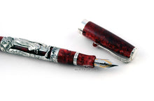 Load image into Gallery viewer, The fountain pen arranged with the cap on a white background.