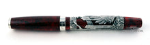 Load image into Gallery viewer, Back view of the fountain pen with the cap on.