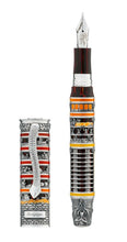 Load image into Gallery viewer, Montegrappa Limited Edition Dante Alighieri Inferno Silver Fountain Pen