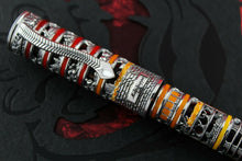 Load image into Gallery viewer, Montegrappa Limited Edition Dante Alighieri Inferno Silver Fountain Pen