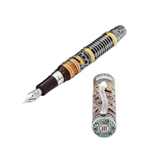 Load image into Gallery viewer, Montegrappa Limited Edition Dante Alighieri Inferno Silver Fountain Pen