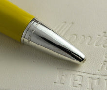 Load image into Gallery viewer, Montegrappa For Ferrari FA Yellow Limited Edition Fountain Pen -B