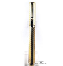 Load image into Gallery viewer, Montegrappa Reminiscence Etched 925 Vermeil Rollerball - RARE!
