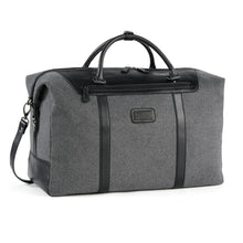 Load image into Gallery viewer, Metropolitan Felt Travel Satchel with Leather Trim
