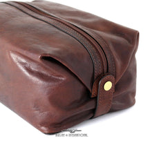 Load image into Gallery viewer, Cheyenne Water Buffalo Leather Shave Kit