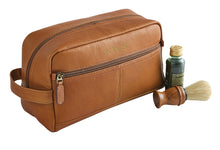 Load image into Gallery viewer, DORADO COLOMBIAN LEATHER ZIP SHAVE KIT

