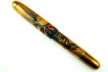 Load image into Gallery viewer, Front view of the fountain pen with the cap on.