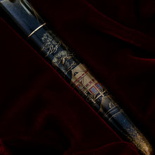 Load image into Gallery viewer, Close up to the intricate Pavilion painted on the barrel.